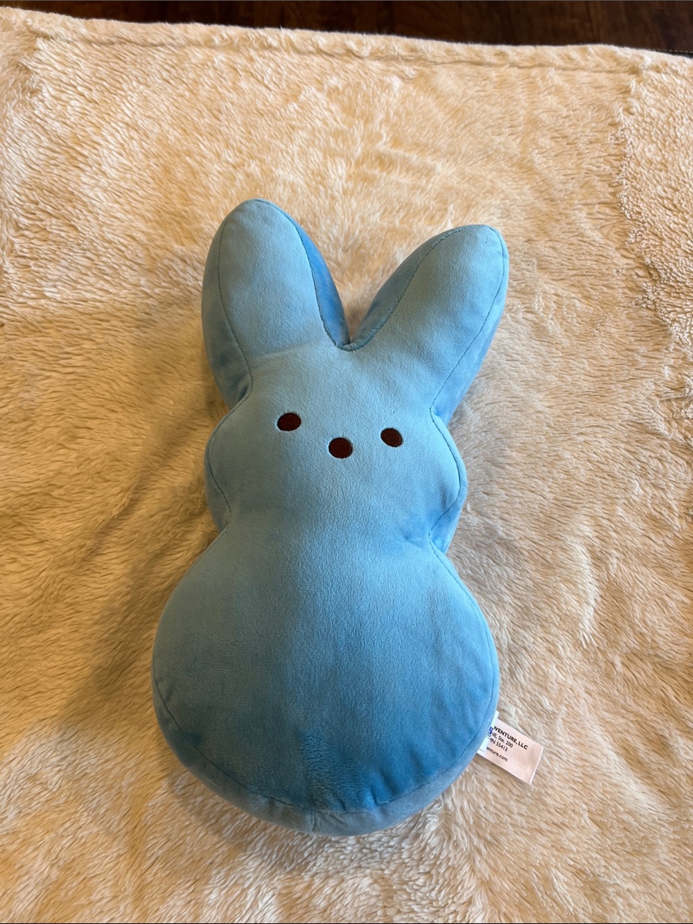 Peeps Plush Blue peeps bunny stuffed animal 17”